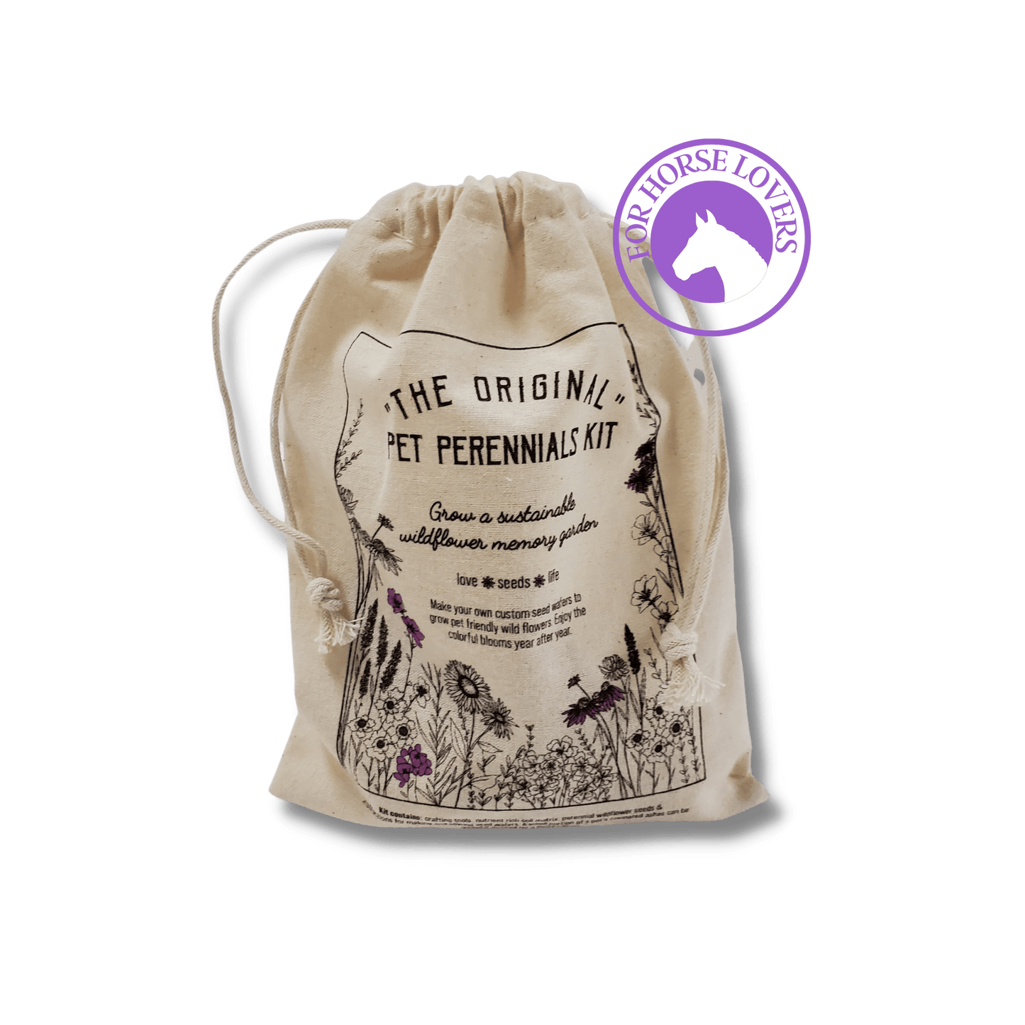 Pet Memorial Garden Kit - Horses