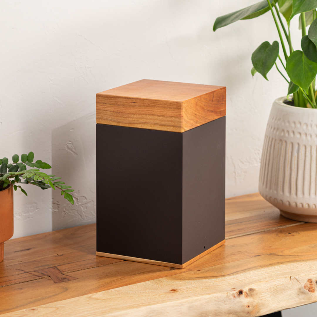 The Lenox Pet Urn in Cherry