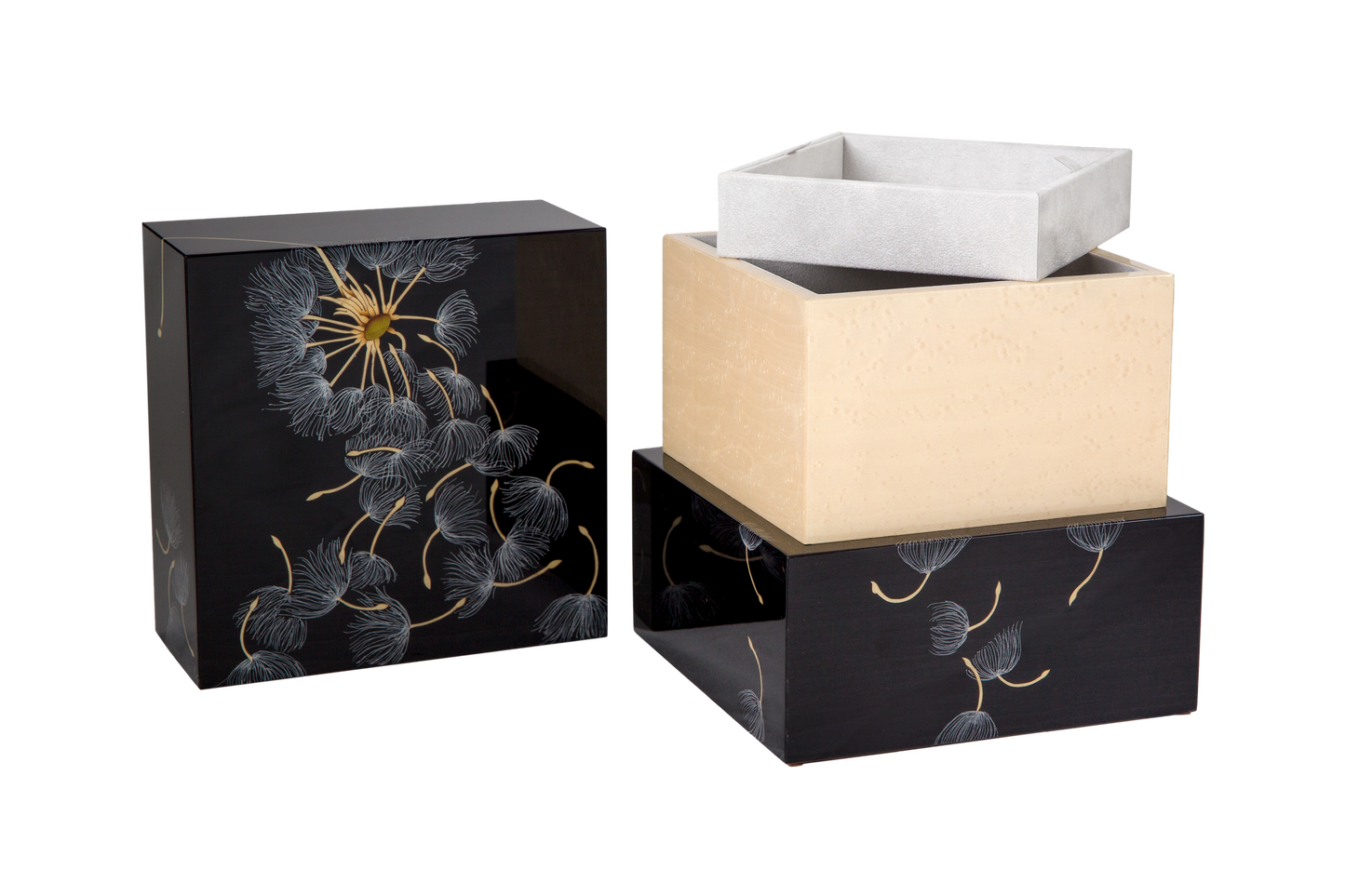The Stanton Pet Urn with Dandelion