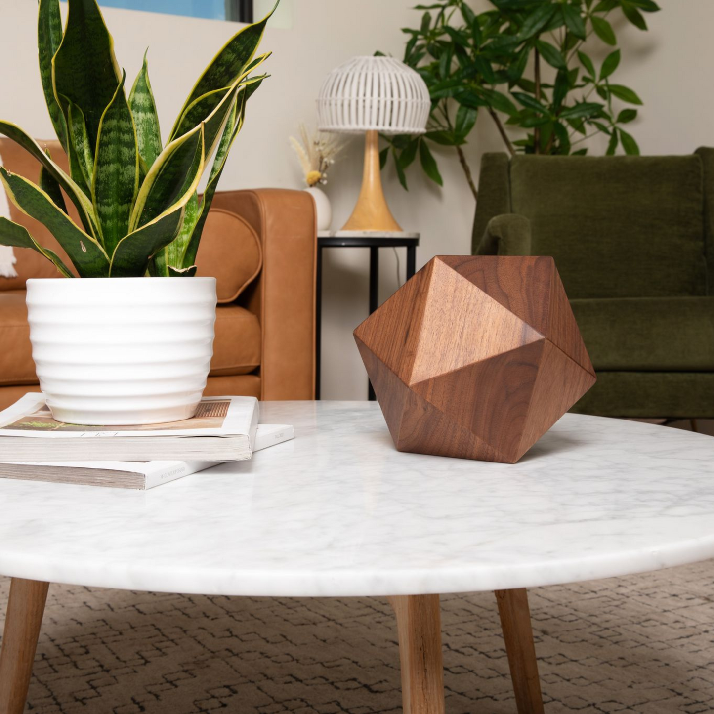 The Bleecker Pet Urn (Walnut)
