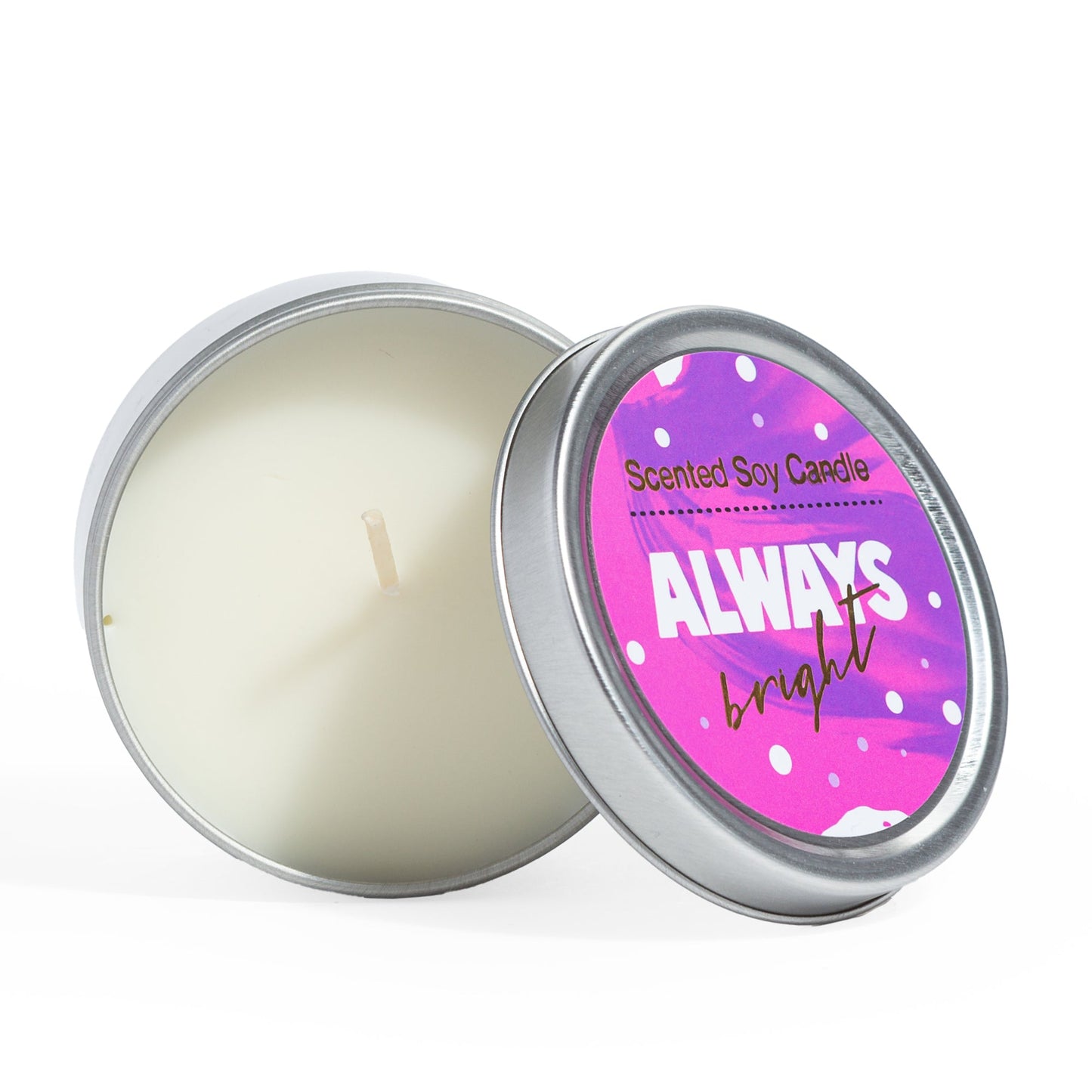 Tin Soy Candle Trio