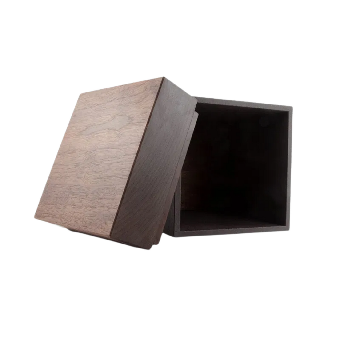 The Lenox Pet Urn in Black Walnut