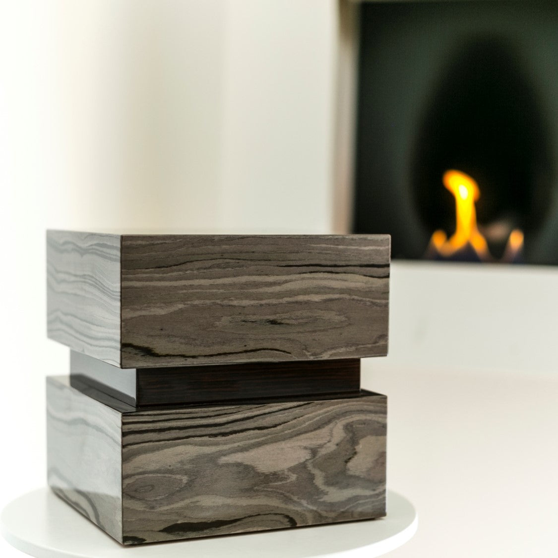 The Stanton Pet Urn in Grey