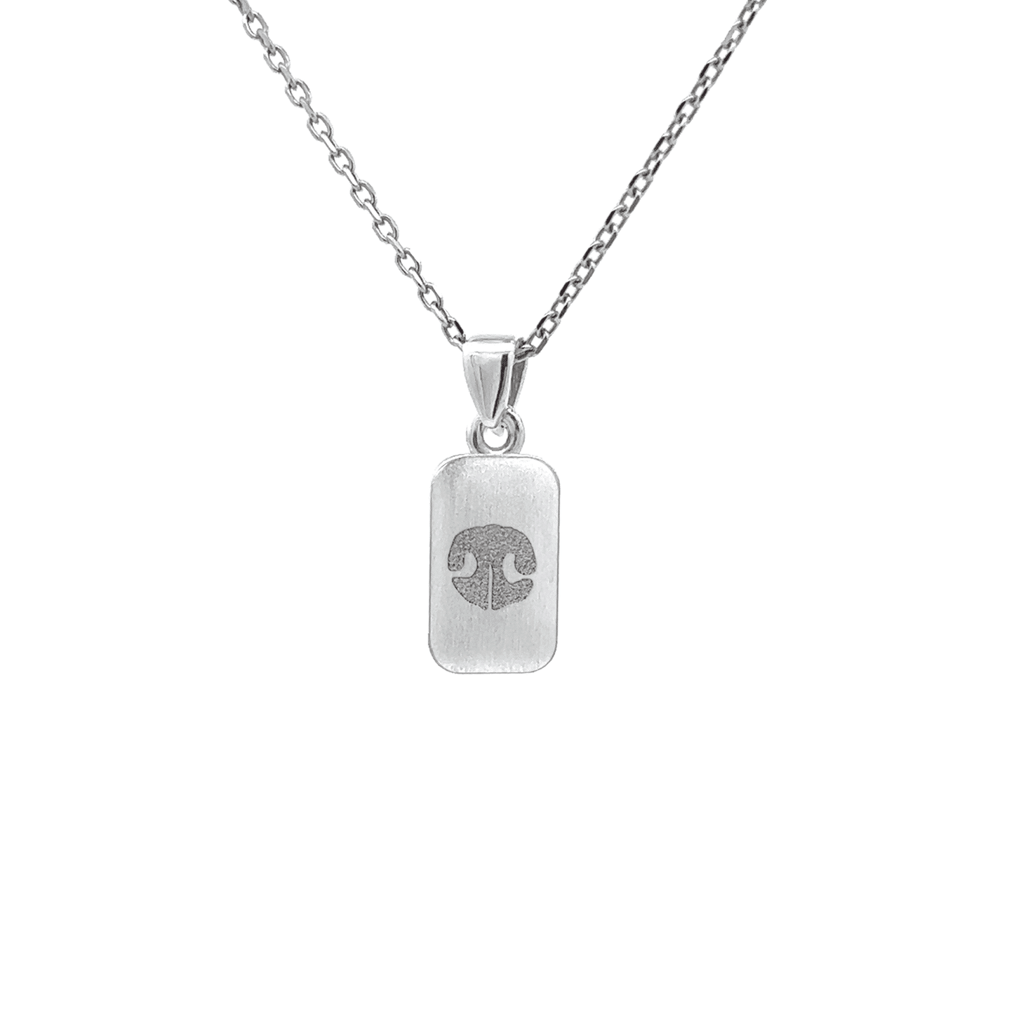 Customizable Classic Pet Rectangle Pendant