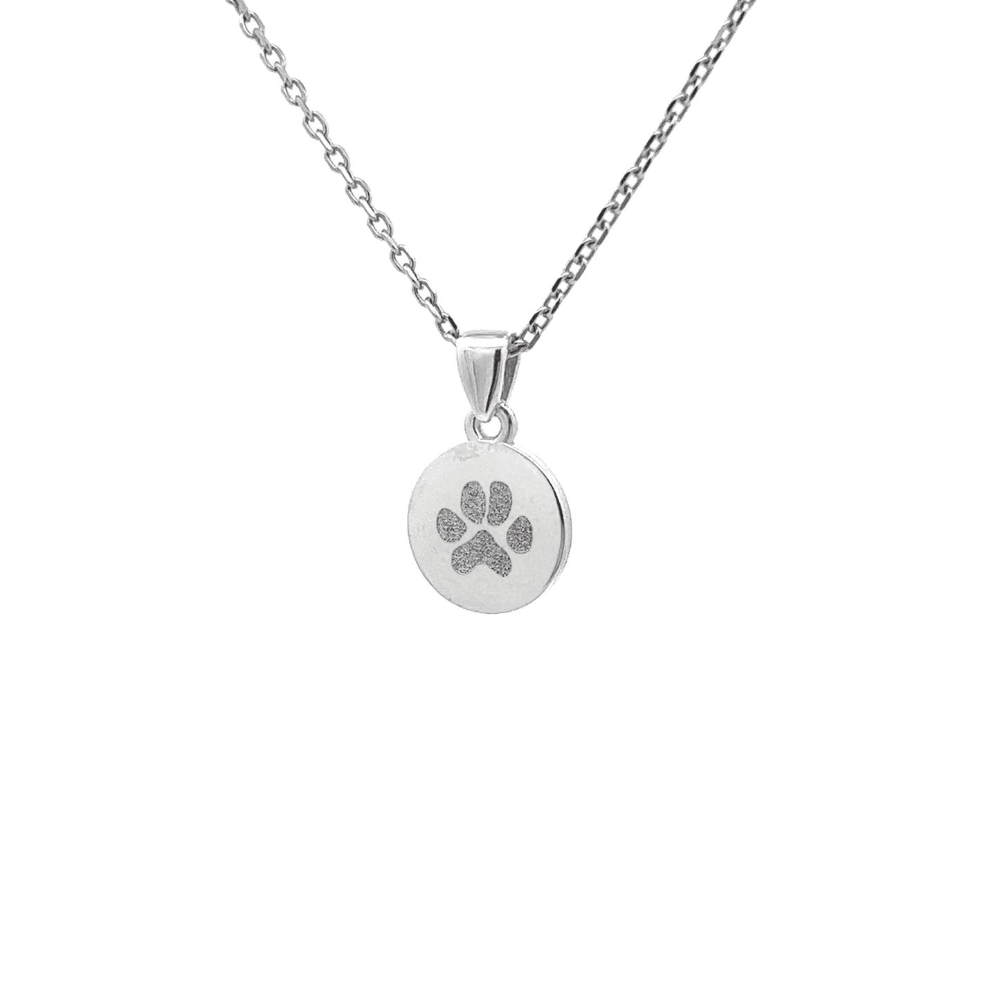 Customizable Classic Pet Circle Pendant