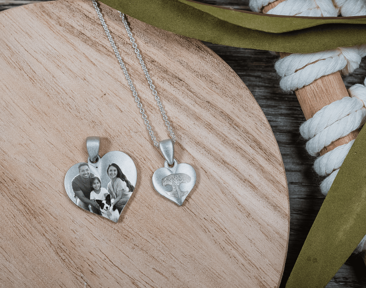 Customizable Classic Pet Heart Pendant
