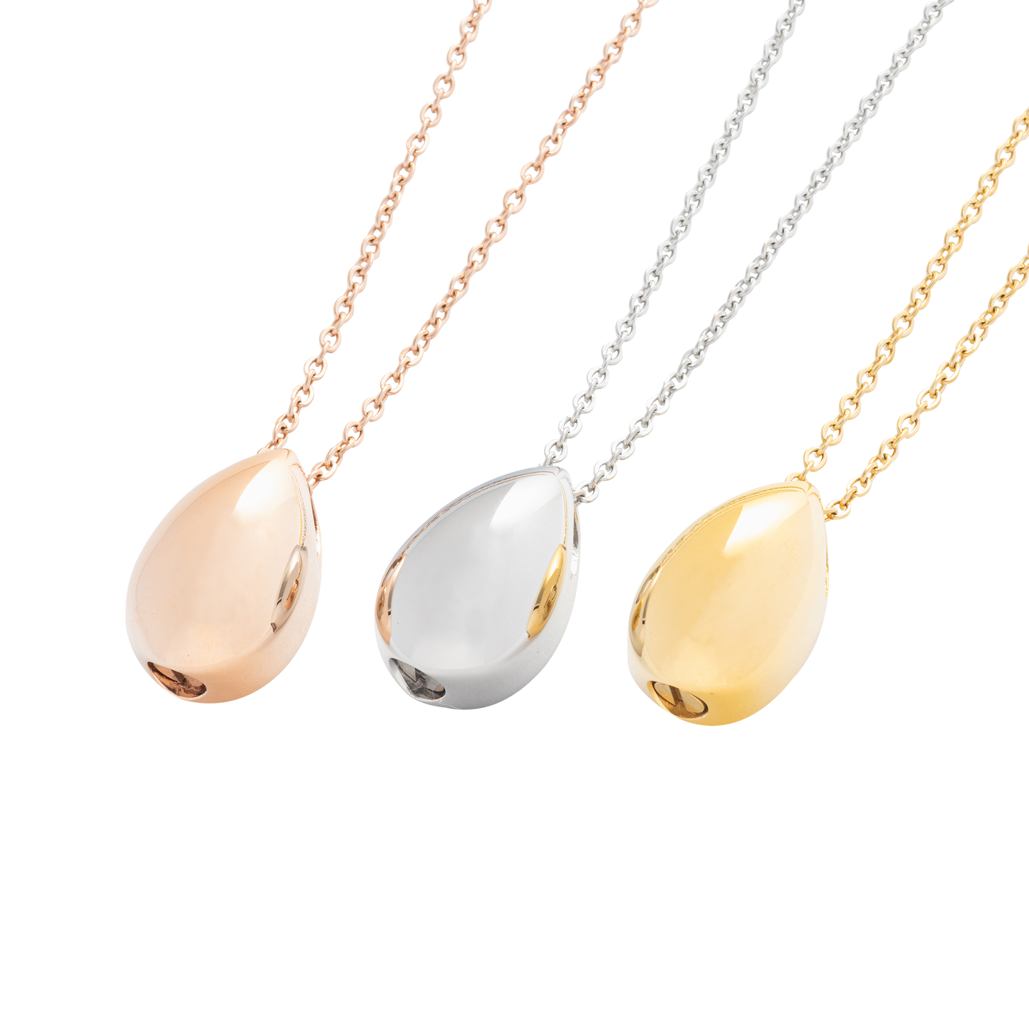 The Hepburn Teardrop Pet Cremation Necklace