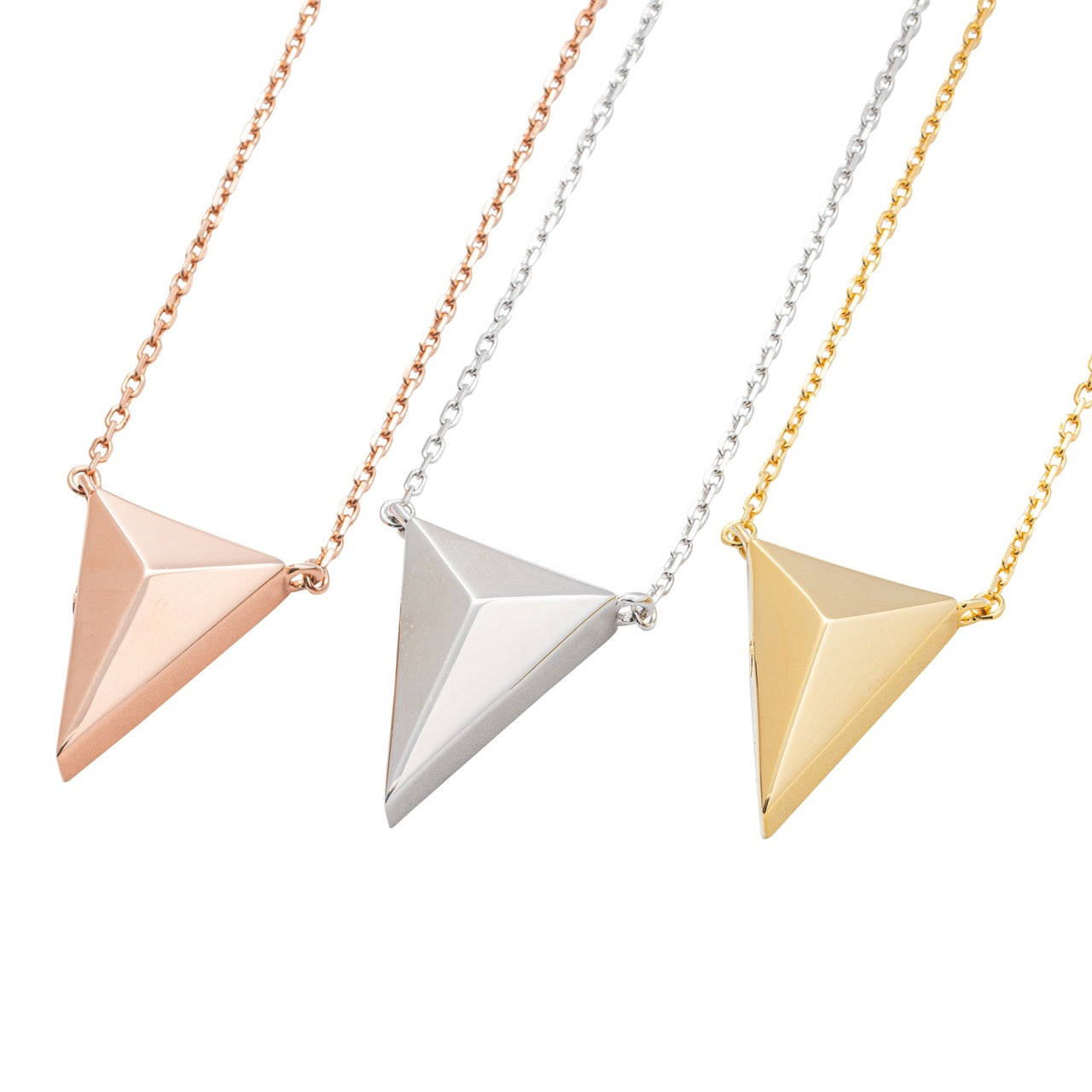 The Pyramid Pet Cremation Necklace