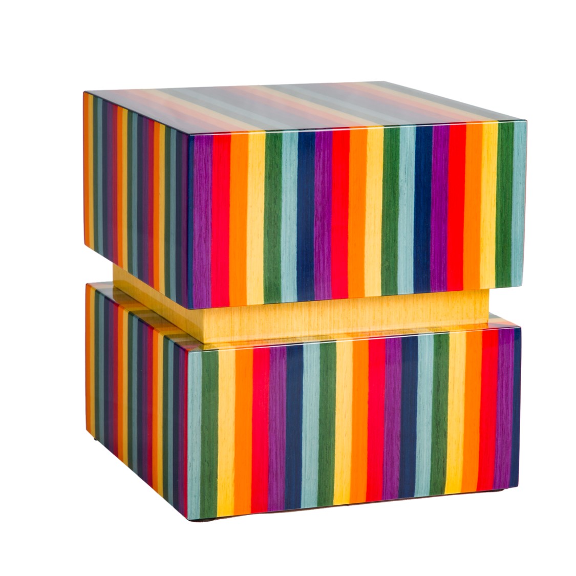 The Stanton Pet Urn in Vibrant Multicolor