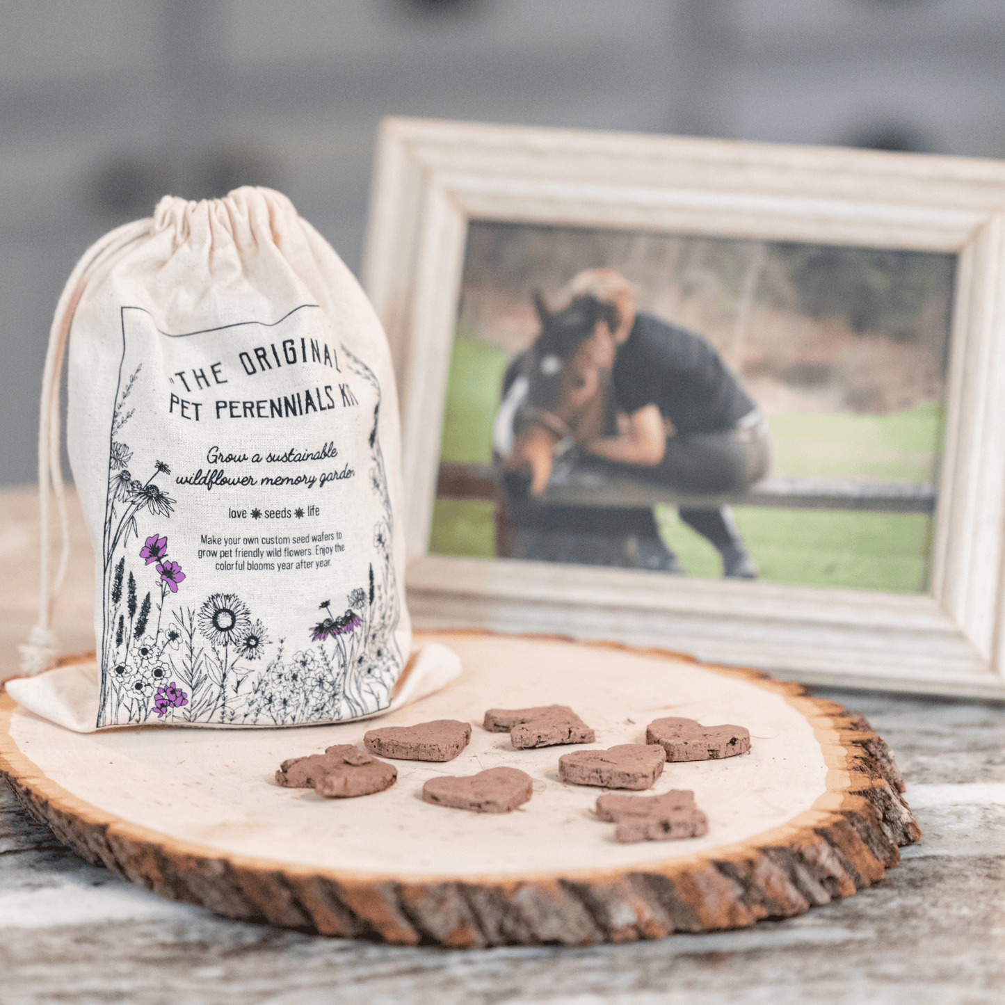 Pet Memorial Garden Kit - Horses