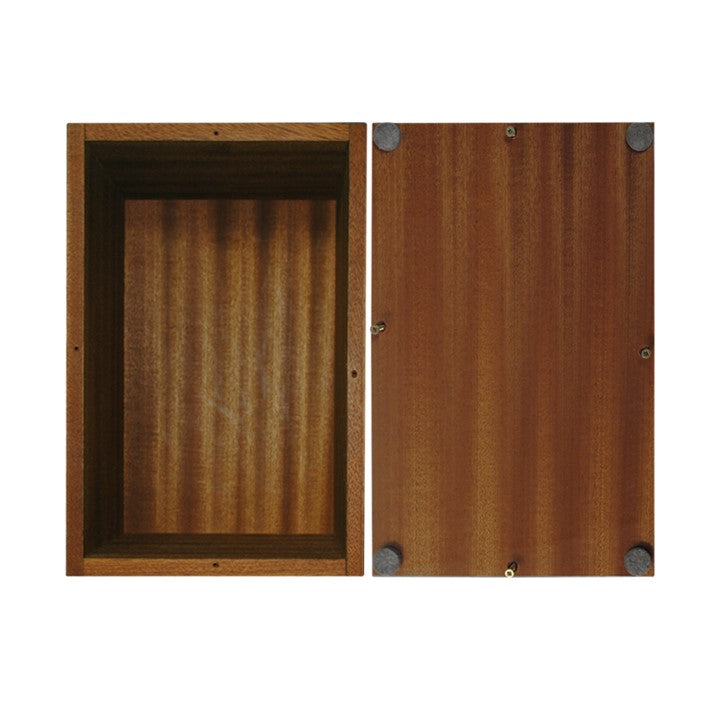The Hudson Pet Urn in Warm Brown