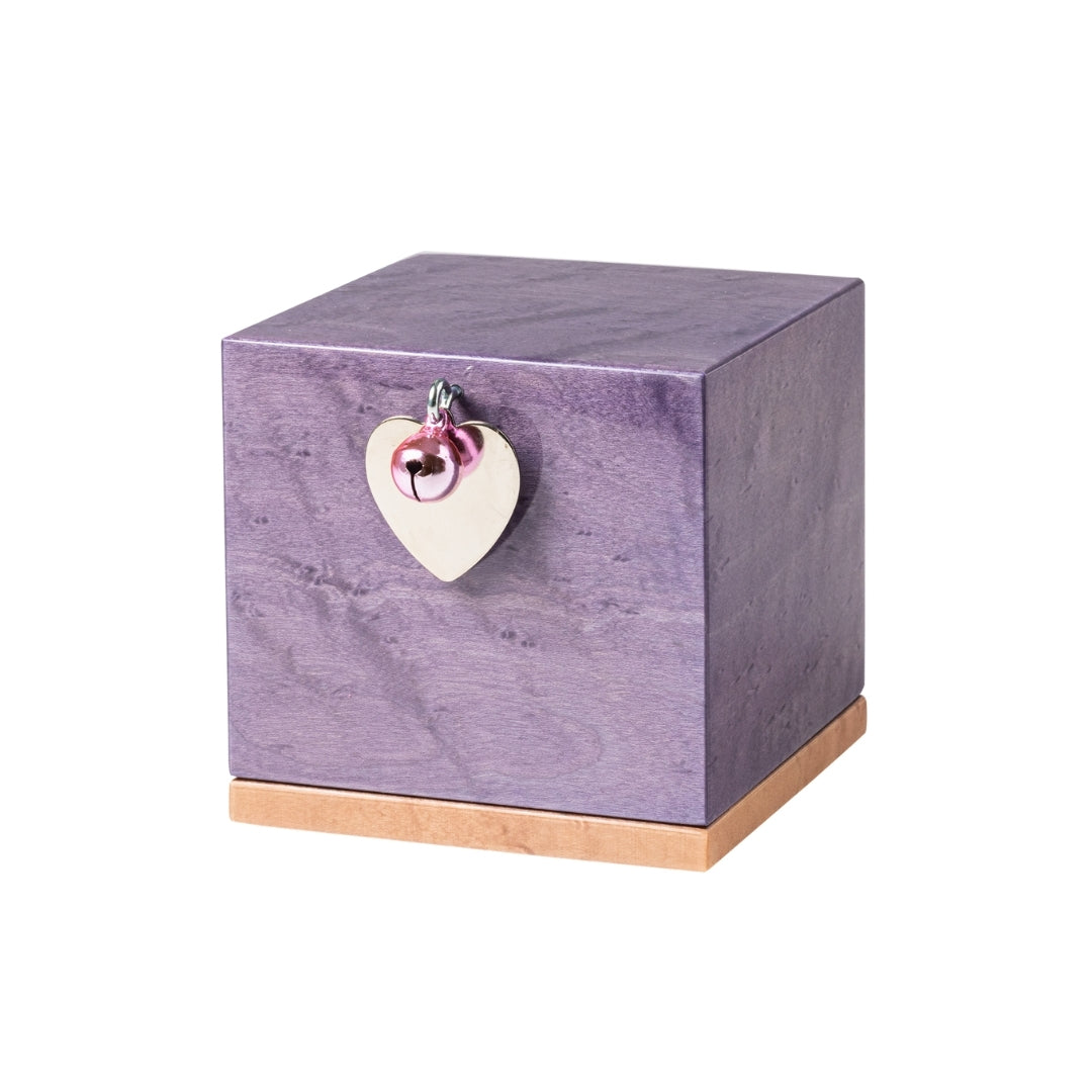 The Ludlow Pet Urn in Purple