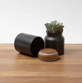 The Vega Vase Pet Urn in Grey