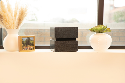 The Stanton Pet Urn in Navy