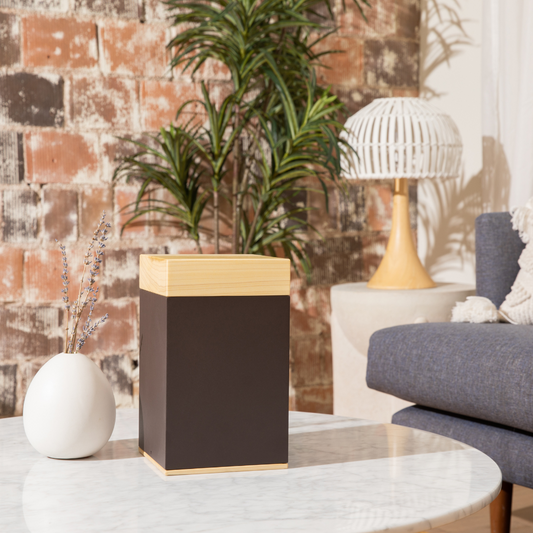 The Lenox Pet Urn in Poplar