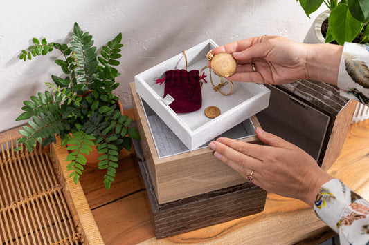 The Stanton Pet Urn in Grey