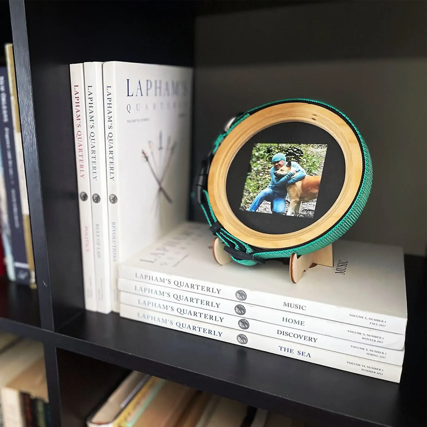 Medium Dog Collar Picture Frame - "The Beagle"