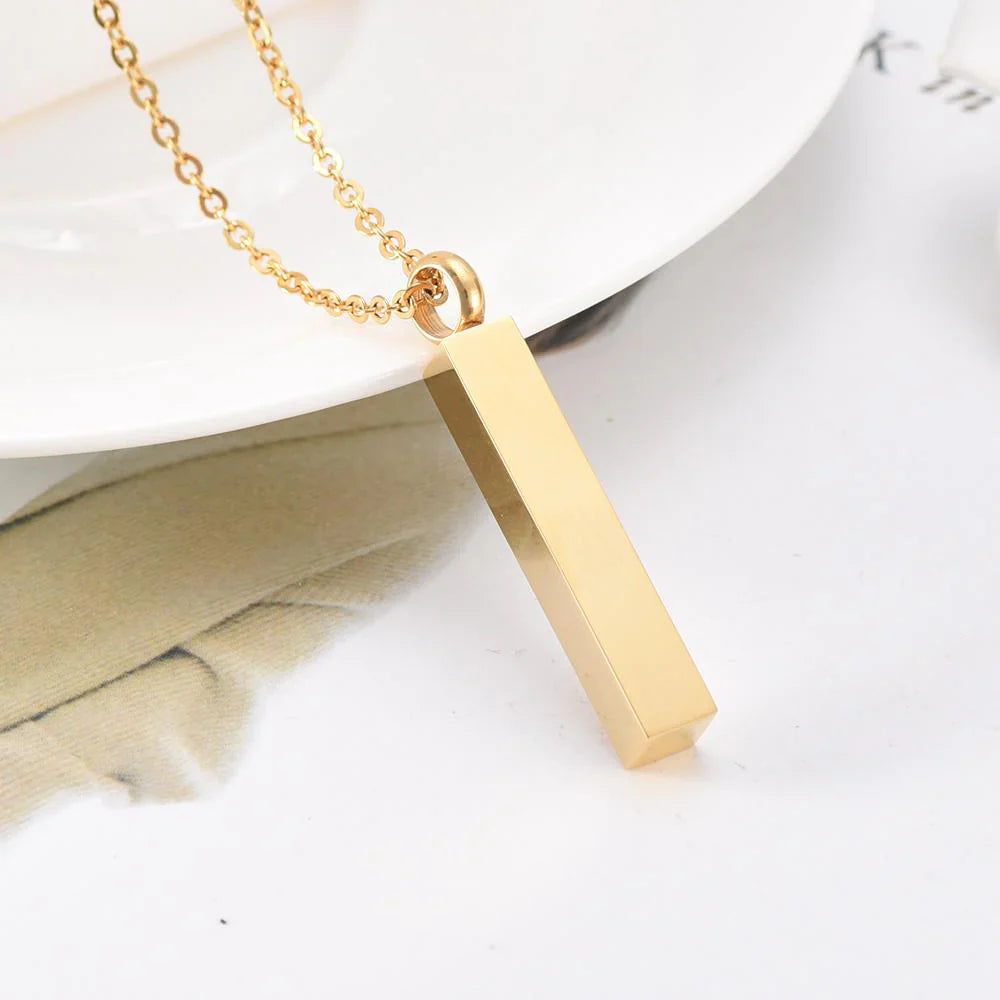 The Bar Pet Cremation Necklace