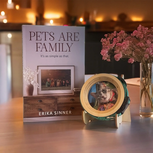 Pets Are Family Book & Collar Picture Frame Bundle