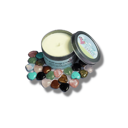 Healing Hearts Pet Memorial Candle with Keepsake Heart Stone - Love, Baxter