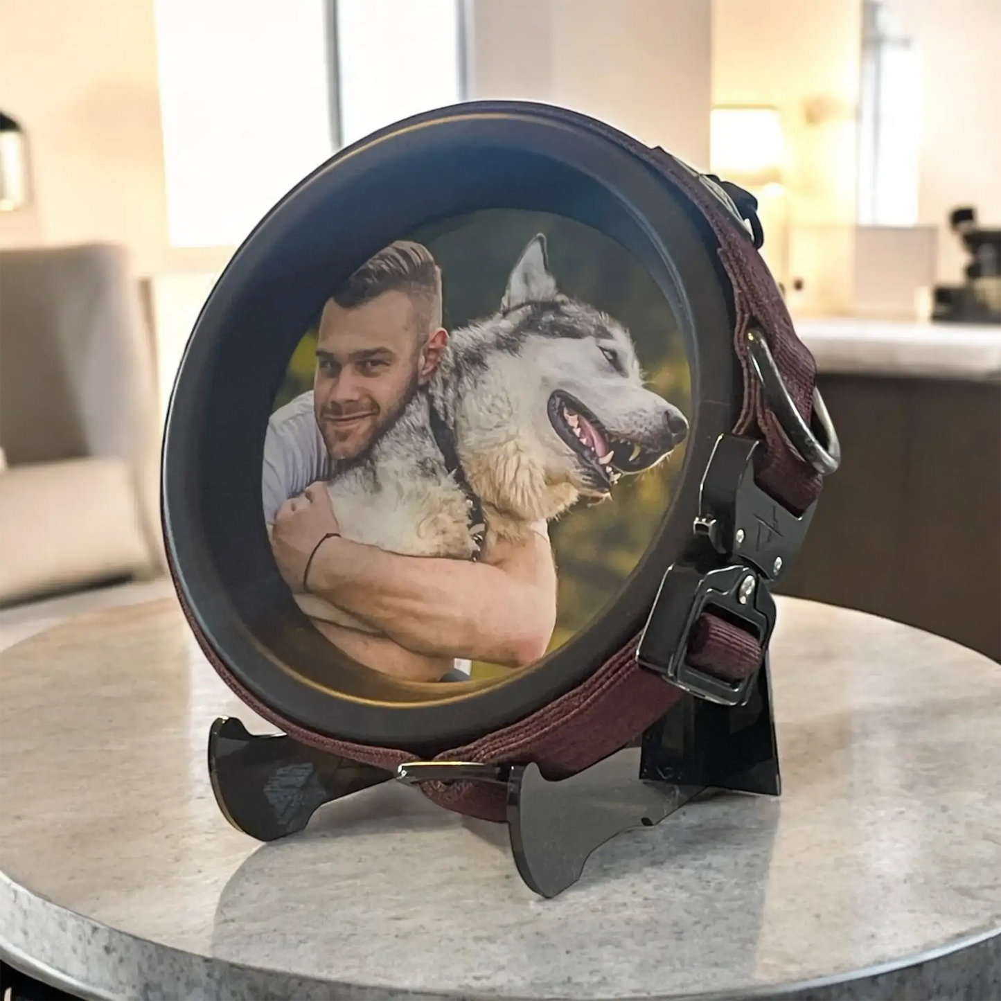 Large Dog Collar Picture Frame - "The Labrador"