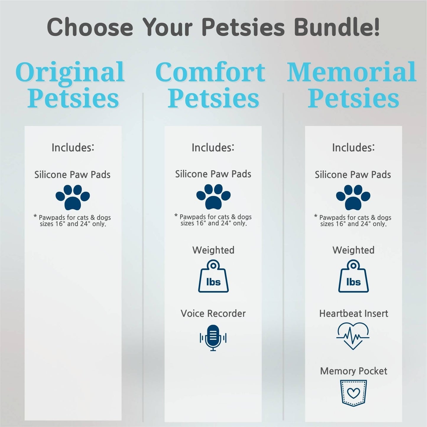 Petsies Forevers Comfort Stuffed Animal - Love, Baxter