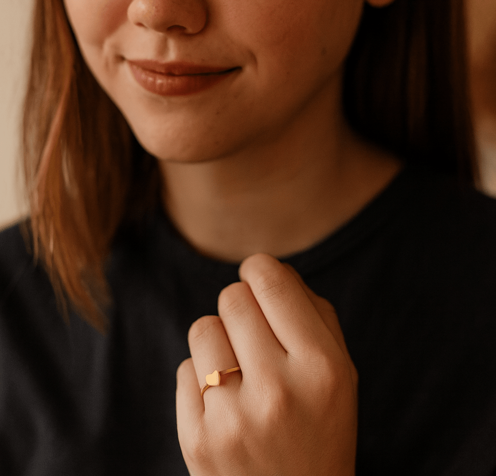 The Amore Pet Cremation Ring - Love, Baxter