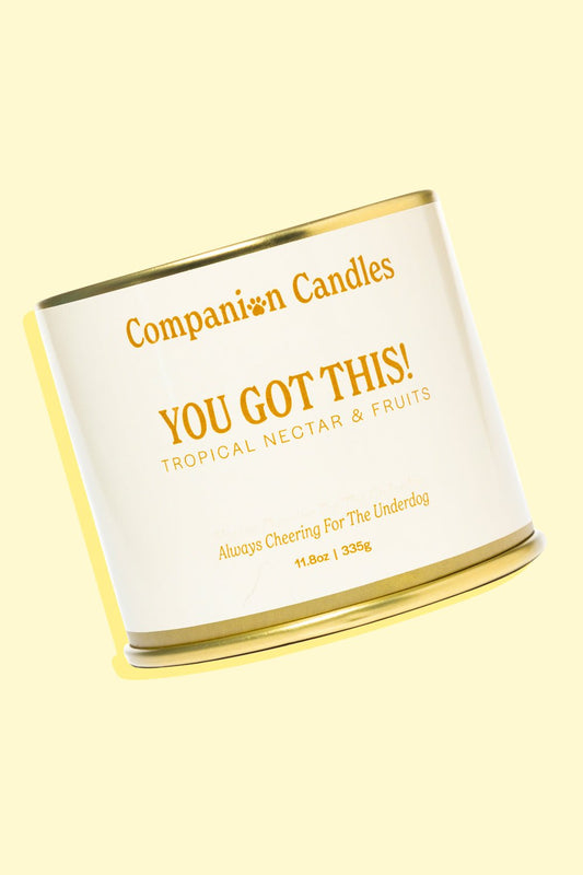 You Got This! Pet - Safe Candle - Love, Baxter