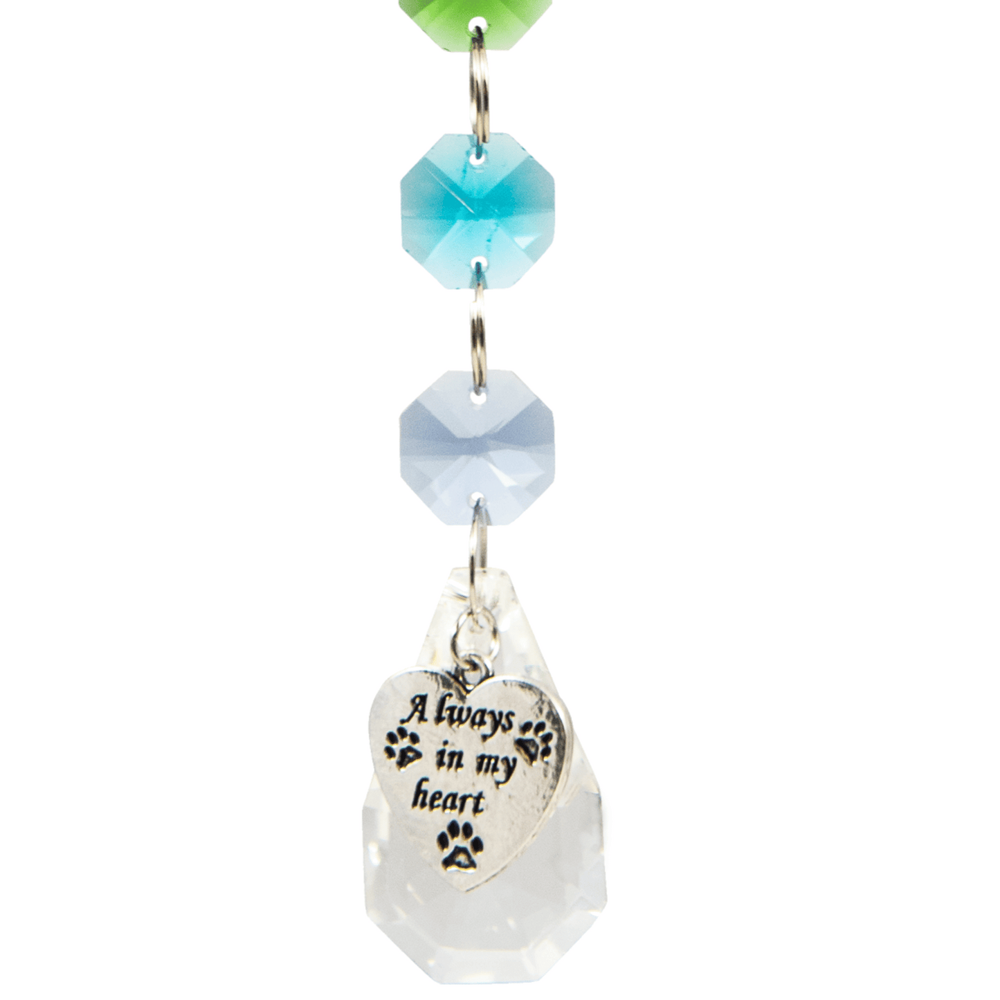 Crystal Rainbow Pet Memorial Suncatcher - Dogs & Cats