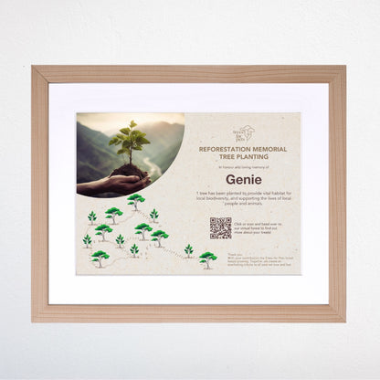 Pet Memorial Tree Planting