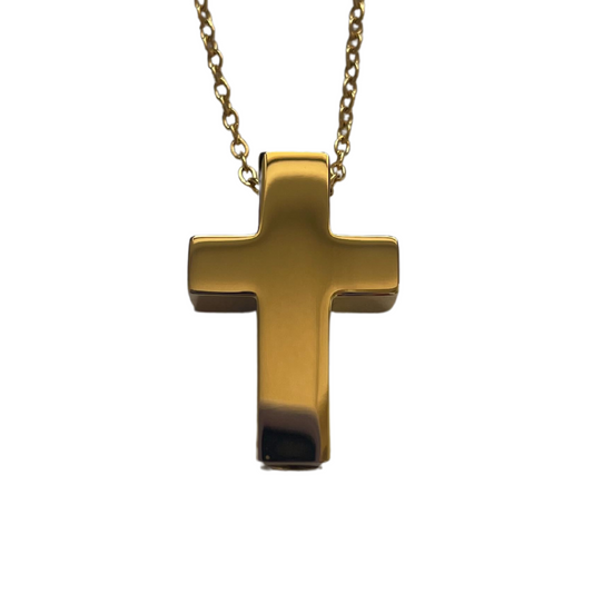 The Cross Pet Cremation Necklace
