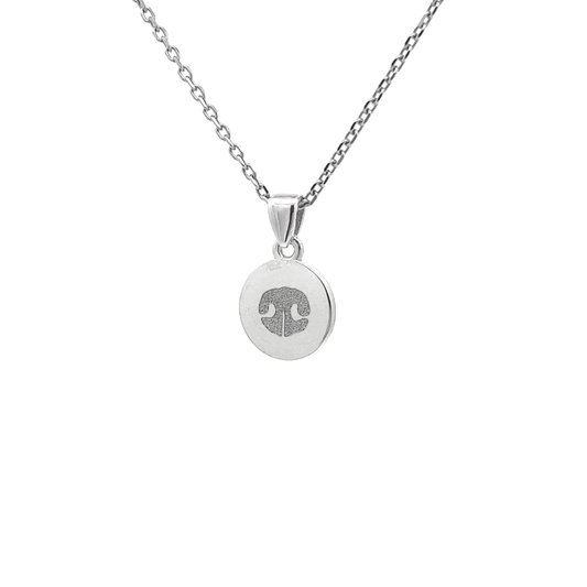 Customizable Classic Pet Circle Pendant