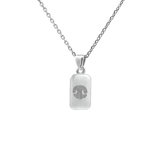 Customizable Classic Pet Rectangle Pendant