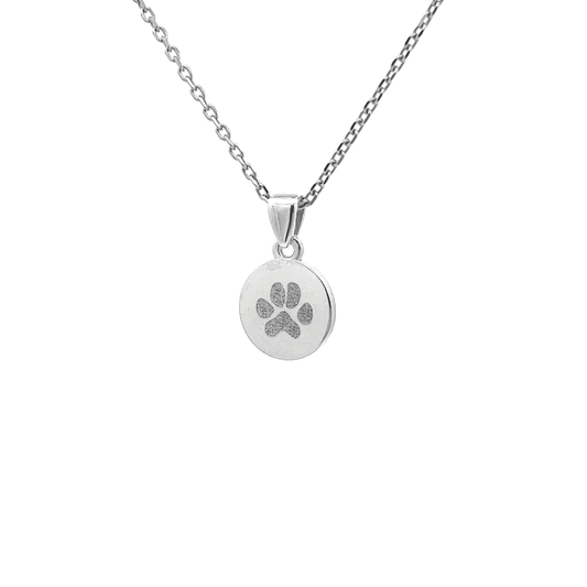 Customizable Classic Pet Circle Pendant