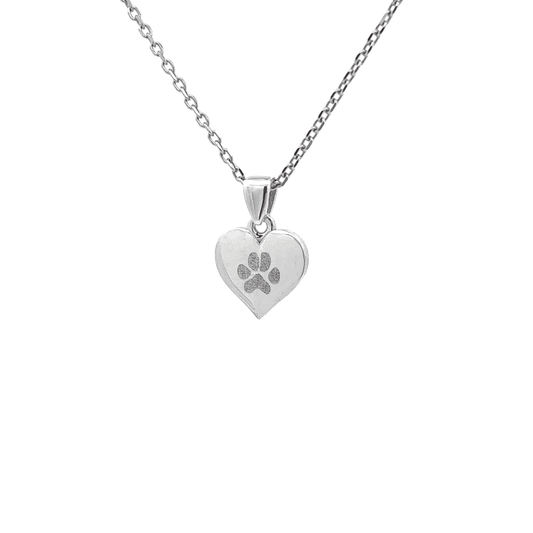Customizable Classic Pet Heart Pendant