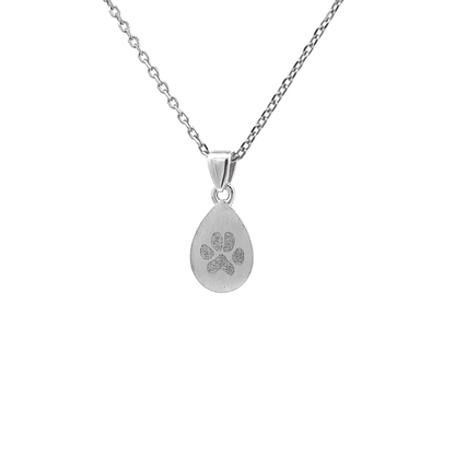Customizable Classic Pet Teardrop Pendant