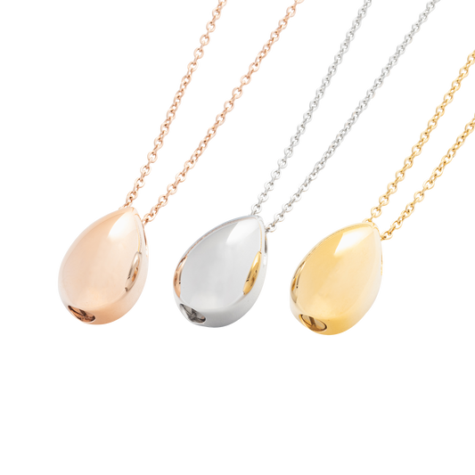 The Hepburn Teardrop Pet Cremation Necklace