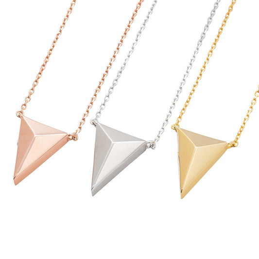 The Pyramid Pet Cremation Necklace
