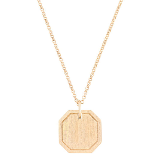 The Octagon Pet Cremation Necklace