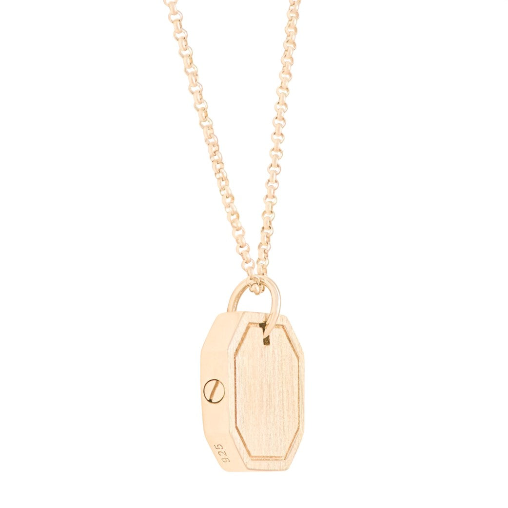 The Octagon Pet Cremation Necklace