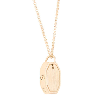 The Octagon Pet Cremation Necklace