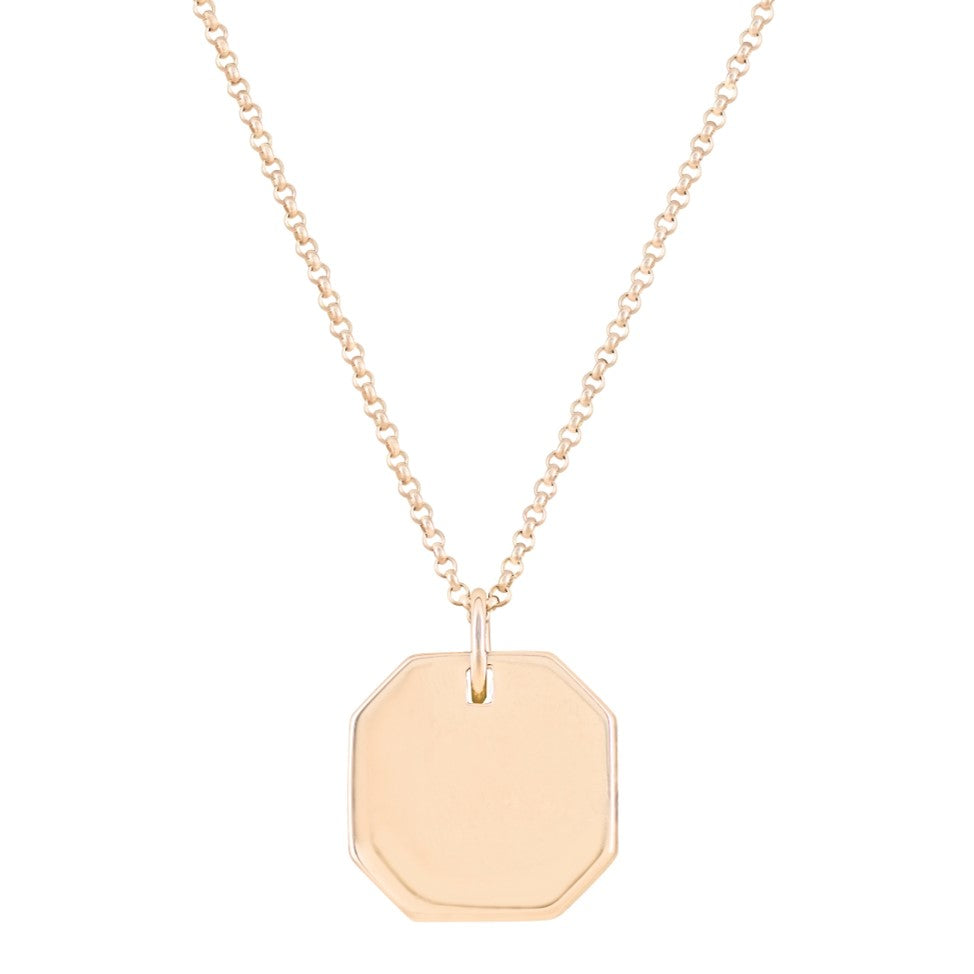 The Octagon Pet Cremation Necklace