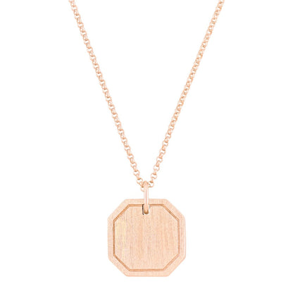 The Octagon Pet Cremation Necklace