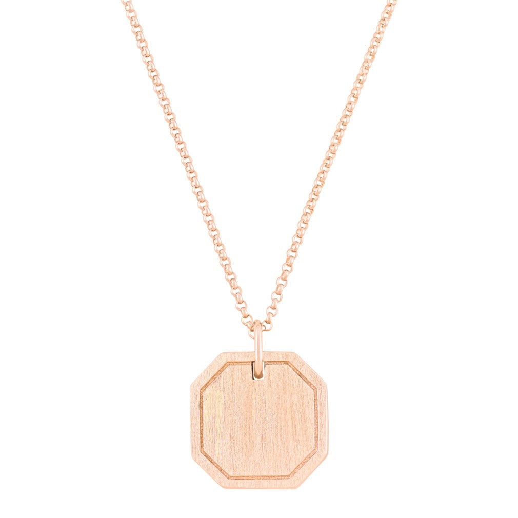 The Octagon Pet Cremation Necklace