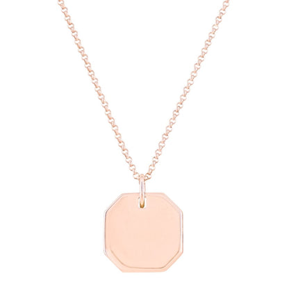 The Octagon Pet Cremation Necklace