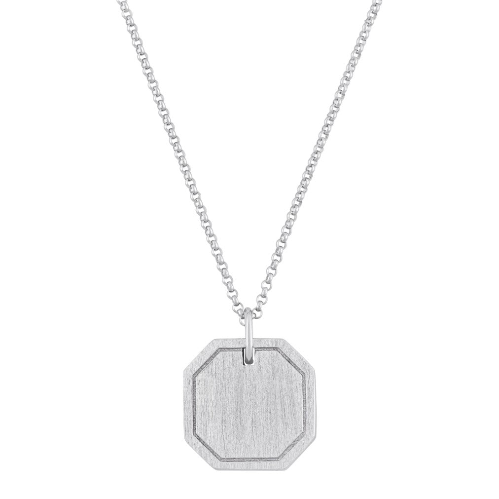The Octagon Pet Cremation Necklace