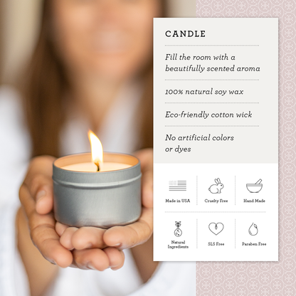 Tin Soy Candle Trio