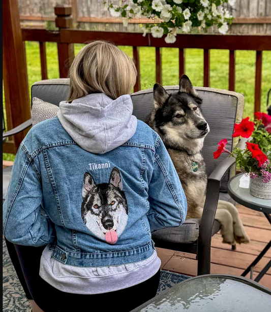 The Pet Oversized Denim Jacket