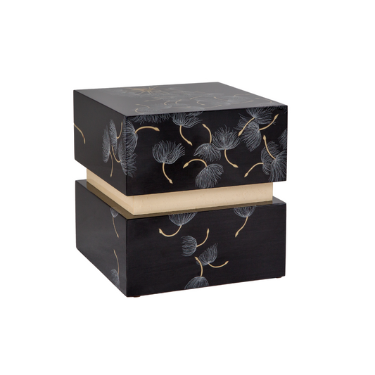 The Stanton Pet Urn with Dandelion