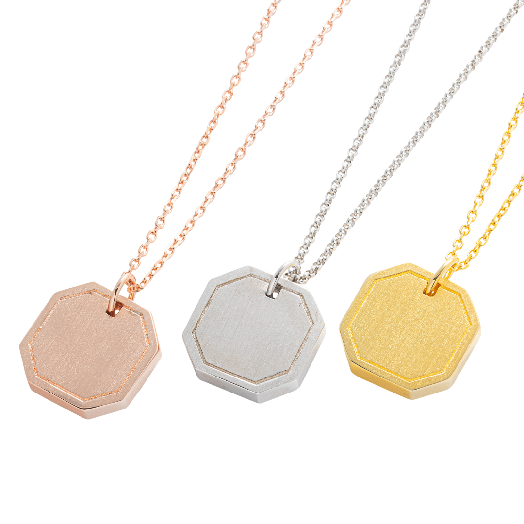 The Octagon Pet Cremation Necklace